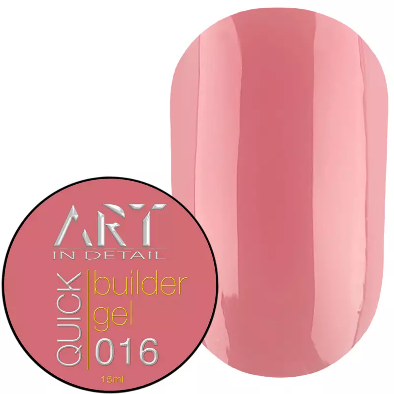 ART - QUICK Builder Gel 15 ML No, 016 Гель для нарощування