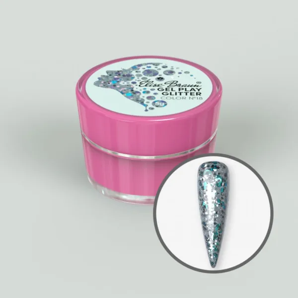 ELISE BRAUN - GEL PLAY GLITTER - ג'ל פליי גליטר - 18
