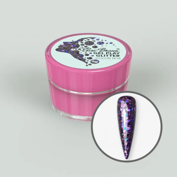 ELISE BRAUN - GEL PLAY GLITTER - ג'ל פליי גליטר - 19