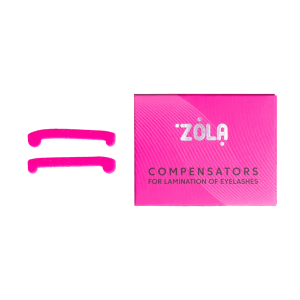 ZOLA - compensators for lamination of eyelashes - Rose - מפצים ללמינציה של ריסים צבע רוז