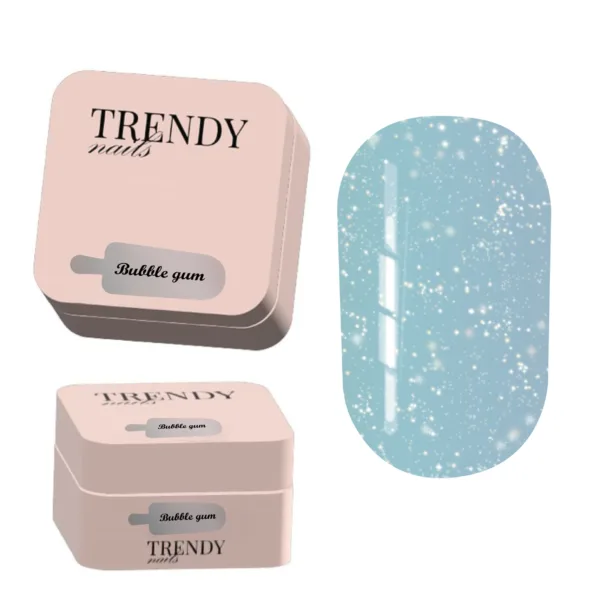Trendy - Soufflé Gel "Bubblegum" HEMA/TPO free, 15 ml - ג'ל בנייה סופלה גלידה 15 מל - מסטיק