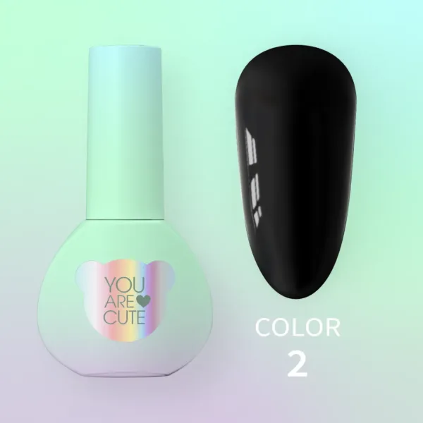 YOU ARE CUTE - Гель-лак 5ml Color black No. 2