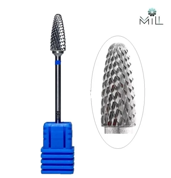 Carbide cutter 277.190.060 MILL blue - ראש שיוף מיל קרבייד כחול