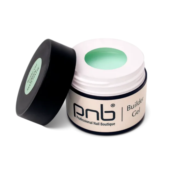 PNB - Builder Gel, Matcha Latte Green, 15 ml, - בילדר ג'ל מאצ'ה לאטה 15 מל צבע - ירוק