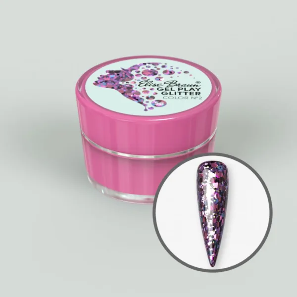ELISE BRAUN - GEL PLAY GLITTER - ג'ל פליי גליטר - 02