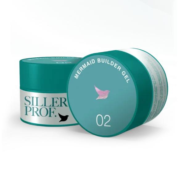 Siller - Mermaid Builder Gel No. 2, 15 ml - בילדר ג'ל בת הים, 15 מל - מס 02