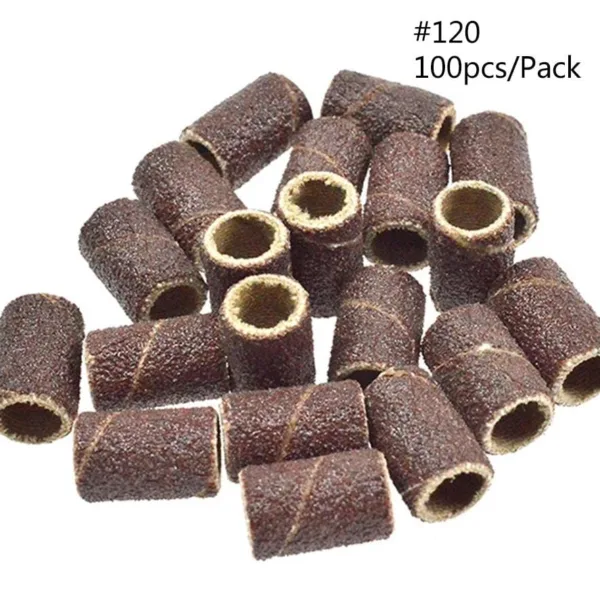 Disposable sanders (100 pcs) 120 gritt - משייפים חד פעמי 100 יחידות מידת שיוף #100