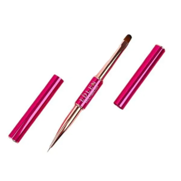 Edlen - Multibrush double-sided brush 6 mm - מברשת ג'ל + ציור דו צדדית 6 ממ'