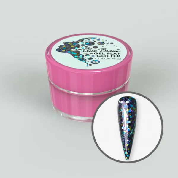 ELISE BRAUN - GEL PLAY GLITTER - ג'ל פליי גליטר - 22