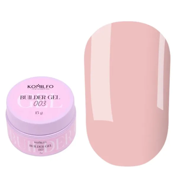 Komilfo - Builder Gel 003, 15 g - בילדר ג'ל 15 מל - מס, 003