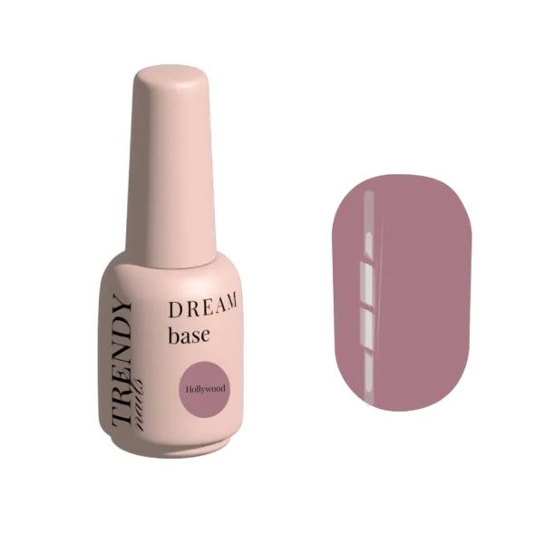 TRENDY - Dream Base Hollywood, 15 ml, HEMA/TPO free - בייס דרים 15 מל - הוליווד