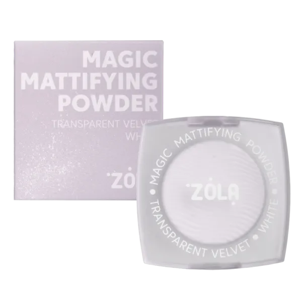 ZOLA - Magic Mattifying Powder WHITE - פודרה מאט קסומה לבן