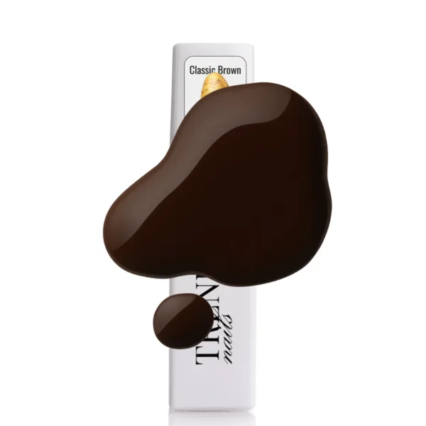 Trendy - gel polish 8ml, Harvest, Classic Brown, classic deep chocolate - לק ג'ל 8 מל קציר חום קלאסי - צבע שוקולד עמוק