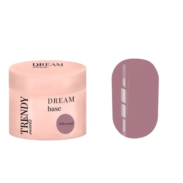 TRENDY - Dream Base Hollywood, 30 ml, HEMA/TPO free - בייס דרים 30 מל - הוליווד