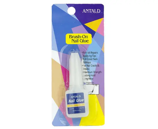 Nail glue BUGABOO with a brush, 10 ml - דבק להדבקת טיפסים לבנייה 10 מל
