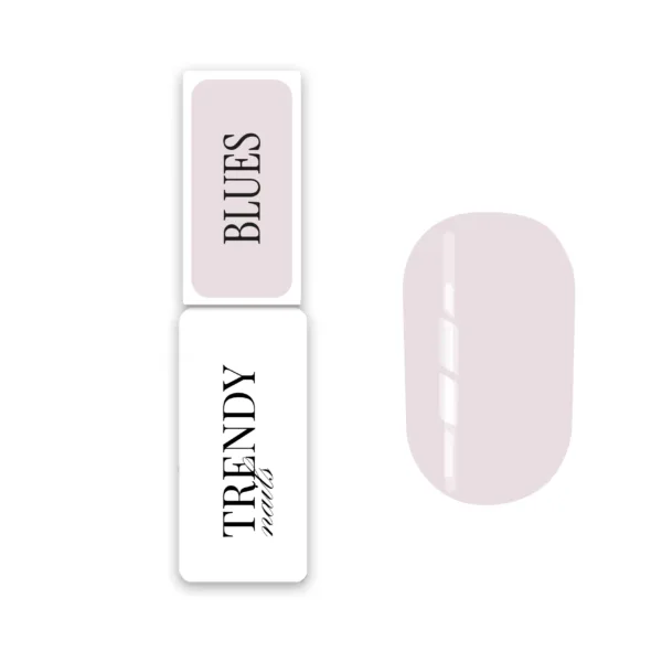 Trendy - Gel polish 8 ml, Melody of love - Blues - לק ג'ל 8 מל מנגינה של אהבה - בלוז