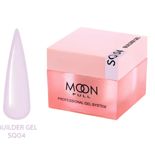 Moon Full - Builder Gel 30ml, HEMA/TPO FREE, № SQ04 - בילדר ג'ל 30 מל - מס, SQ04