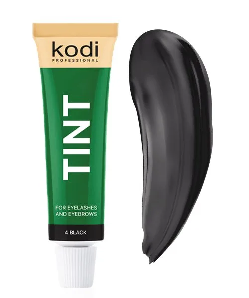 Kodi - Eyebrow and eyelash 04 black (15 ml) - צבע לריסים וגבות - שחור