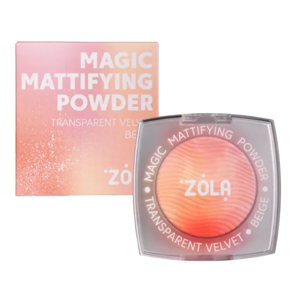 ZOLA - Magic Mattifying Powder BEIGE - פודרה מאט קסומה בצבע בז'
