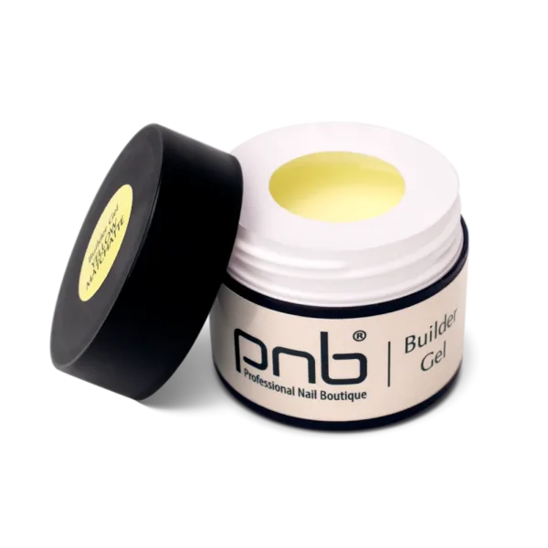 PNB - Builder Gel, Matcha Latte Yellow, 15 ml, - בילדר ג'ל מאצ'ה לאטה 15 מל צבע - צהוב