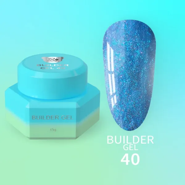 YOU ARE CUTE - Гель для нарощування 15ml,  Aqua Glow, No, 40
