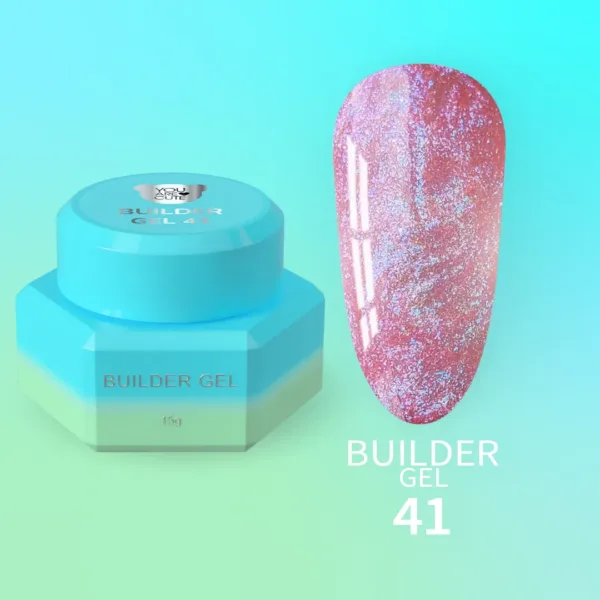 YOU ARE CUTE - Гель для нарощування 15ml,  Aqua Glow, No, 41