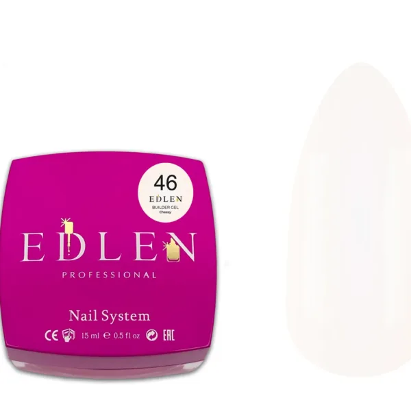 Edlen - Builder Gel Cheesy 15 ml, No. 46 - בילדר ג'ל גבינה 15 מל - מס, 46