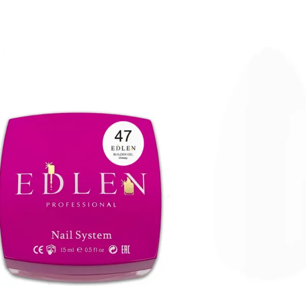 Edlen - Builder Gel Cheesy 15 ml, No. 47 - בילדר ג'ל גבינה 15 מל - מס, 47