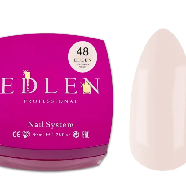 Edlen - Builder Gel Cheesy 50 ml, No. 48 - בילדר ג'ל גבינה 50 מל - מס, 48