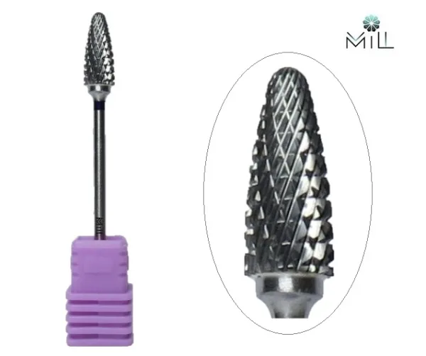 Carbide cutter 277.134.060 MILL purple - ראש שיוף מיל קרבייד סגול