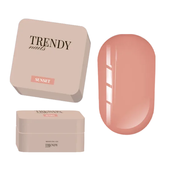 TRENDY - Modeling gel 30 ml - Sunset - ג'ל בנייה "דוגמנות" 30 מל - שקיעת השמש