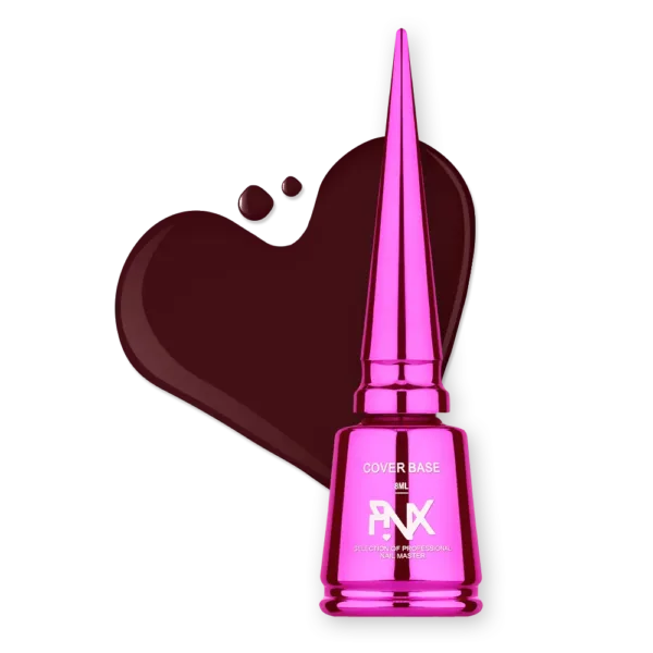 PINX - Cover Base Vampire Love, No 05, Burgundy 8 ml - כאבר בייס ערפד אהבה 8 מל בורדו - מס, 05