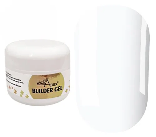 nailApex - MODELING GEL WITHOUT SAWDUST - STRONG CLEAR, 30 G - ג'ל בנייה 30 גרם צבע - שקוף חזק