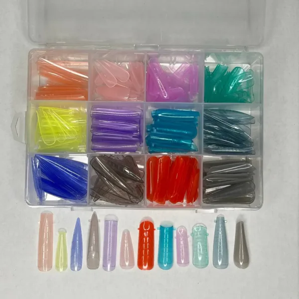 COLORED UPPER FORMS, 12 TYPES, 288 PCS - סט להרחבה, צורות עליונות, מיקס 12 סוגים, 288 יחידות