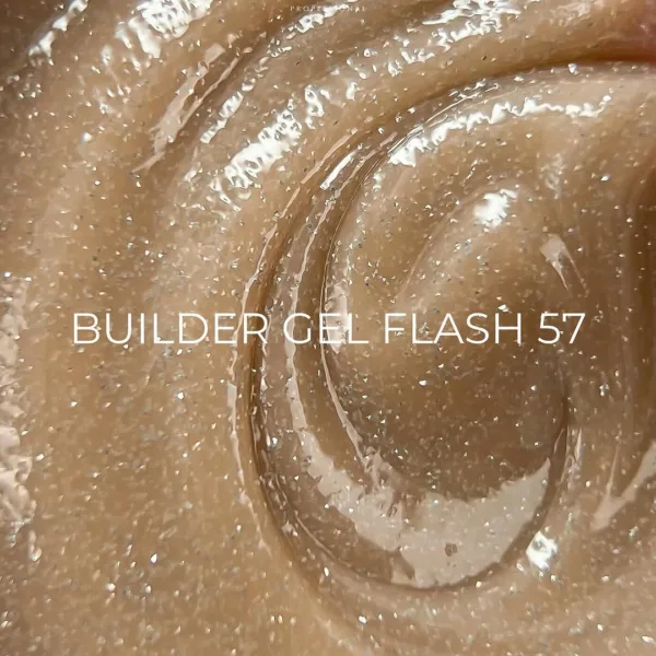 Edlen Гель для нарощування Builder Gel Flash 15 ml. №57 - Зображення 4
