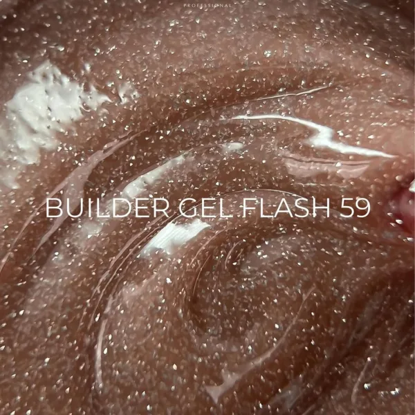 Edlen Гель для нарощування Builder Gel Flash 15 ml. №59 - Зображення 4