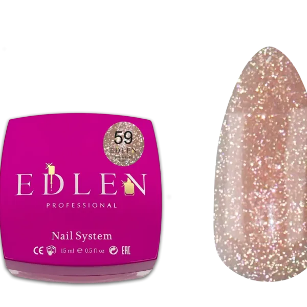 Edlen Гель для нарощування Builder Gel Flash 15 ml. №59