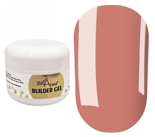 nailApex - MODELING GEL WITHOUT SAWDUST - POWDER, 30 G - ג'ל בנייה 30 גרם צבע - פודרה