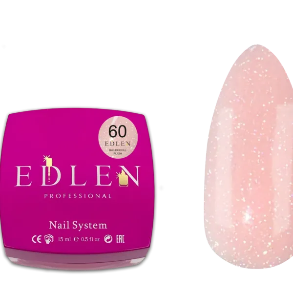 Edlen Гель для нарощування Builder Gel Flash 15 ml. №60
