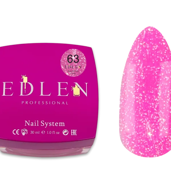 Edlen Гель для нарощування Builder Gel Flash 30 ml. №63