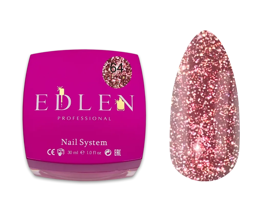 Edlen Гель для нарощування Builder Gel Flash 30 ml. №64