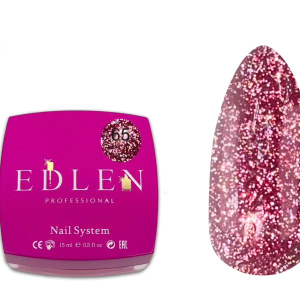 Edlen Гель для нарощування Builder Gel Flash 15 ml. №65