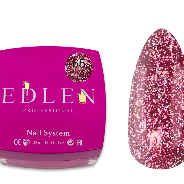 Edlen Гель для нарощування Builder Gel Flash 30 ml. №65