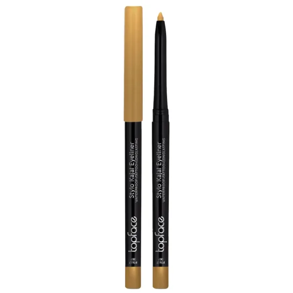 Topface - "Stylo Kajal Eyeliner" (0.32 g) No, 007 Goldies - אייליינר סטיילו קאג'אל צבע גולדיס - מס, 007