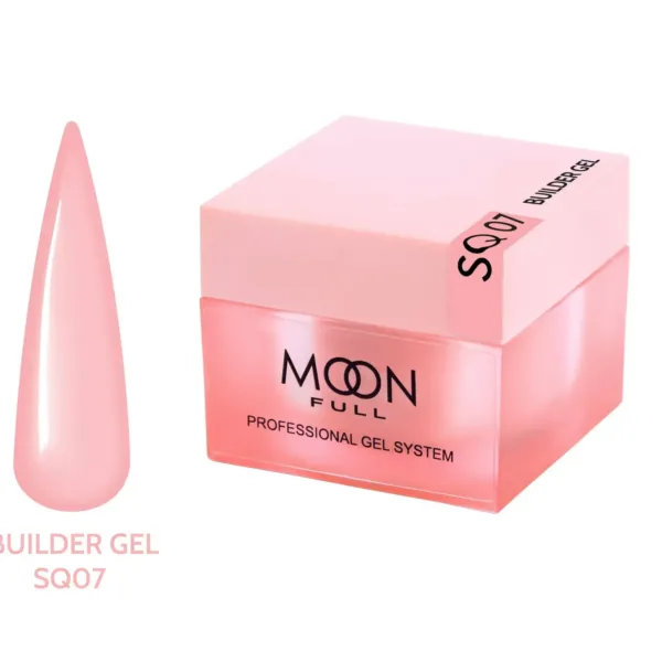 Moon Full - Builder Gel 30ml, HEMA/TPO FREE, № SQ07 - בילדר ג'ל 30 מל - מס, SQ07