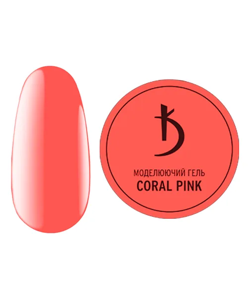 kodi - BUILD IT UP GEL “Coral Pink” MODELING GEL, 25 ML.- ג'ל בנייה "ורוד קורל" 25 מל