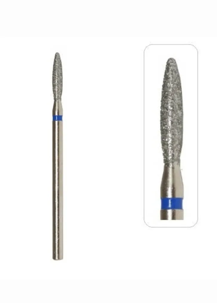 Nozzle diamond Flame 2.3x10 mm blue Mill 244.524.023- ראש יהלום להבה 23-10 מ'מ כחול