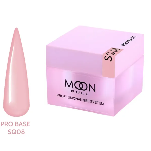 Moon Full - Nude PRO Base 30ml № SQ08 - בייס פרו ניוד 30 מל - מס SQ08