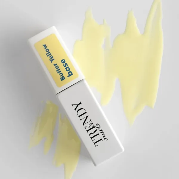TRENDY - Butter Yellow Hard Base, 8 ml - בייס כאבר קשה 8 מל צהוב חמאה