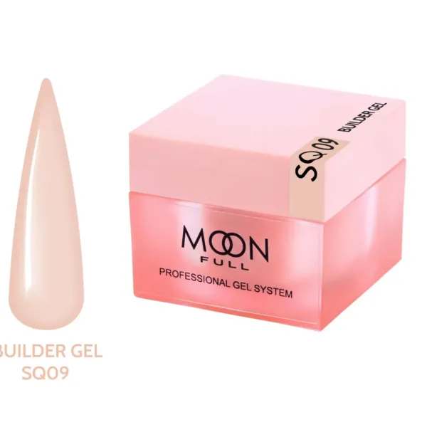 Moon Full - Builder Gel 30ml, HEMA/TPO FREE, № SQ09 - בילדר ג'ל 30 מל - מס, SQ09